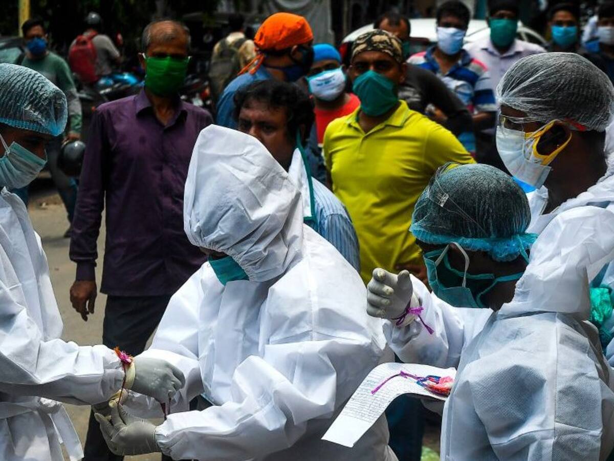 India superó los seis millones de contagios y cifra de fallecidos se acerca a los 100.000