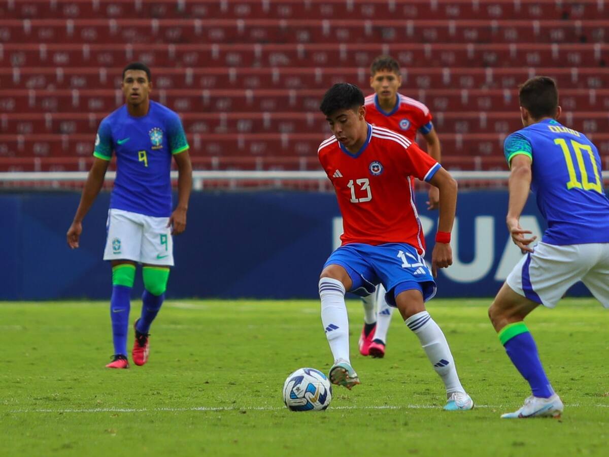 La Roja suma un nuevo fracaso: Chile cae ante Brasil y queda sin chances de clasificar al Mundial Sub 17