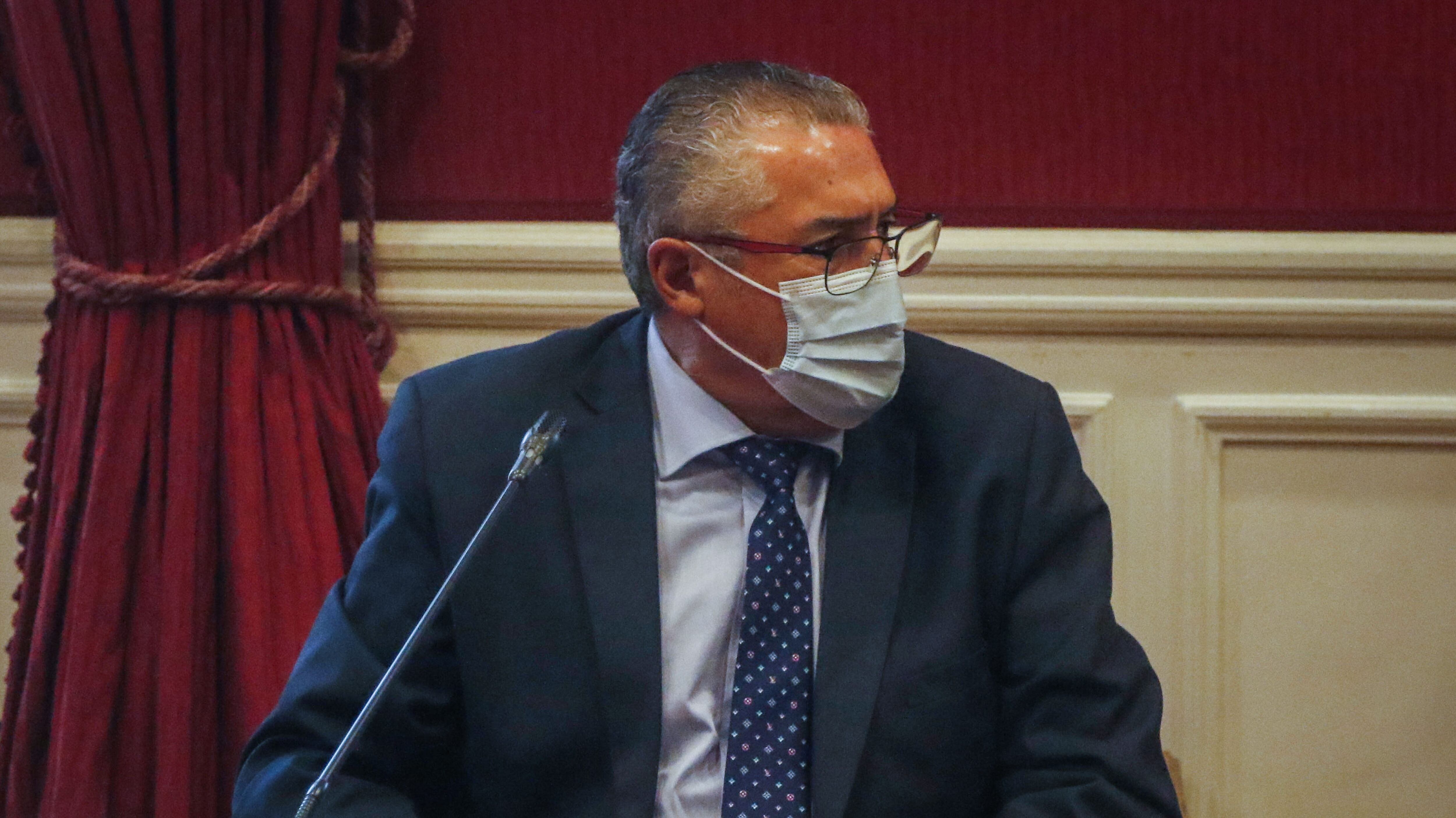 18 de marzo del 2021/SANTIAGOEl vicepresidente del senado, Jaime Pizarro, se reúne con el Comité Ejecutivo del Consejo de Rectores de las Universidades Chilenas, con el objetivo de reconocer la labor de estas instituciones, e invitar a los rectores a desarrollar una agenda de trabajo transversal con la cámara alta.
FOTO: SEBASTIAN BELTRAN GAETE/AGENCIAUNO