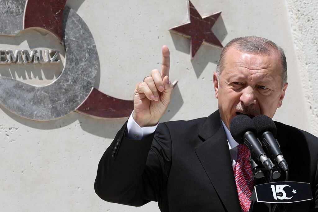 El presidente turco Recep Tayyip Erdogan