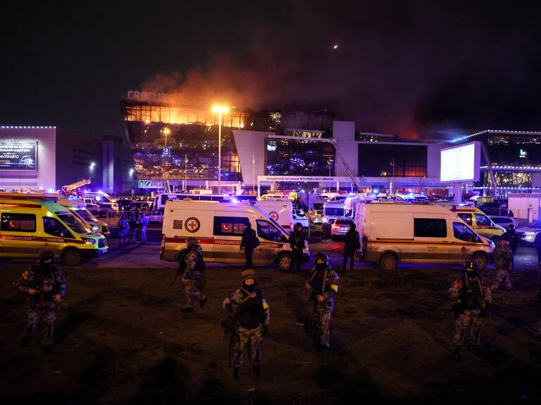 Ucrania se desmarca del atentado en sala de conciertos de Moscú que dejo a más de 40 muertos: “No tenemos nada que ver”