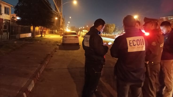 Homicidio en Maipú: conductor fue baleado