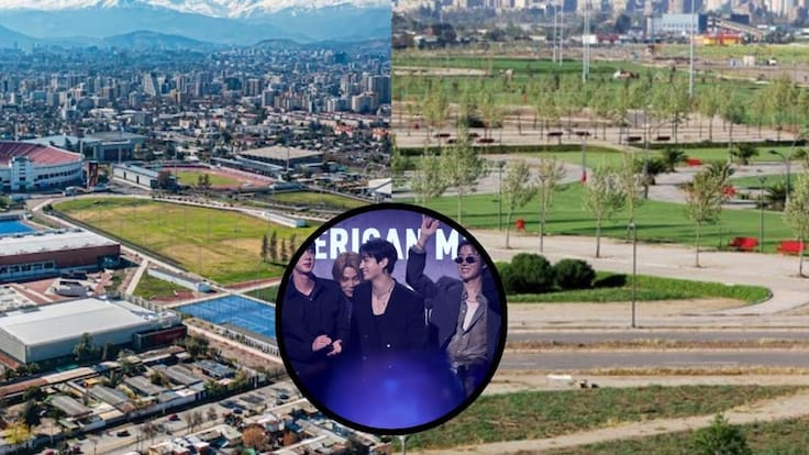 Así son el Parque Estadio Nacional y el Parque Bicentenario Cerrillos que ofrece el Gobierno para el concierto de BTS