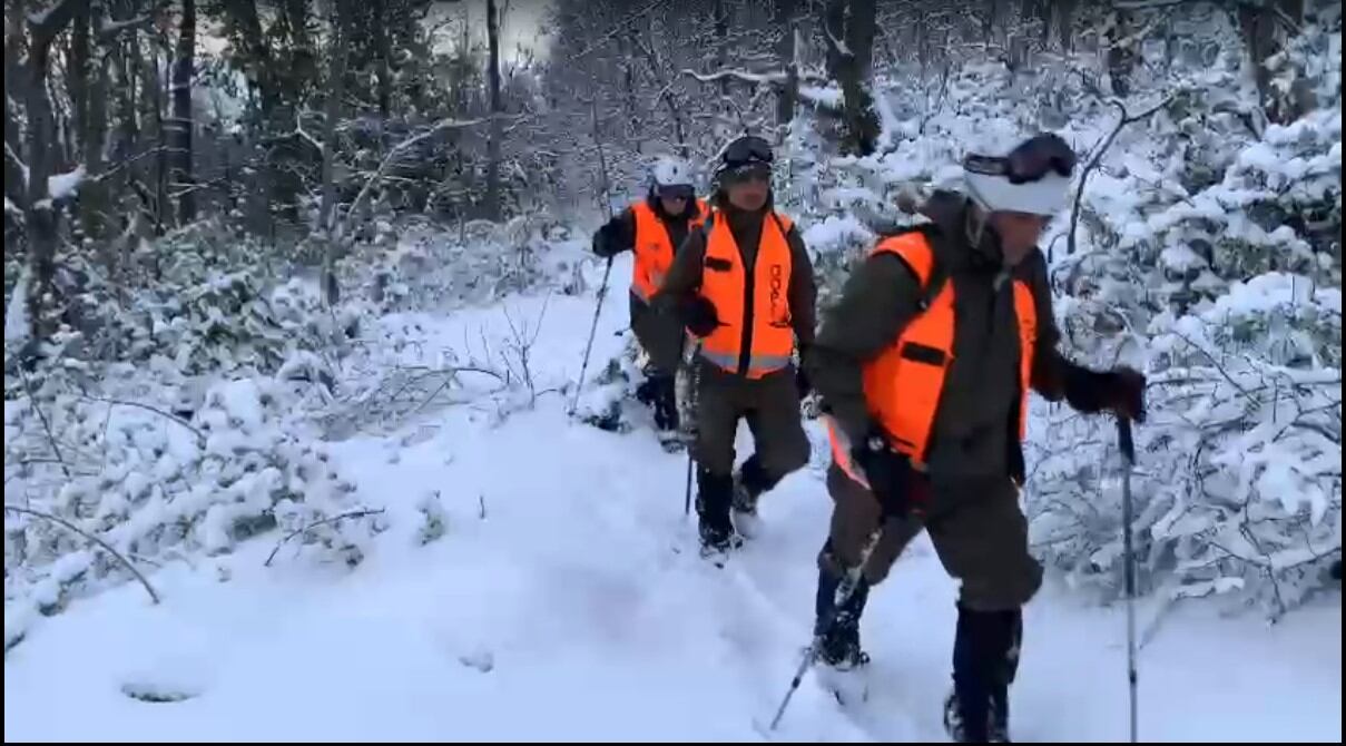 rescate, desaparecido, san fabián, ñuble