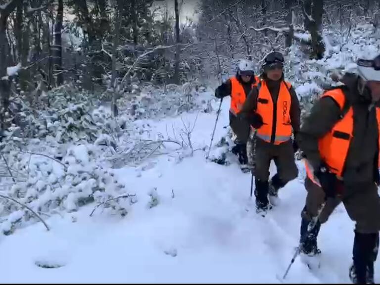 rescate, desaparecido, san fabián, ñuble