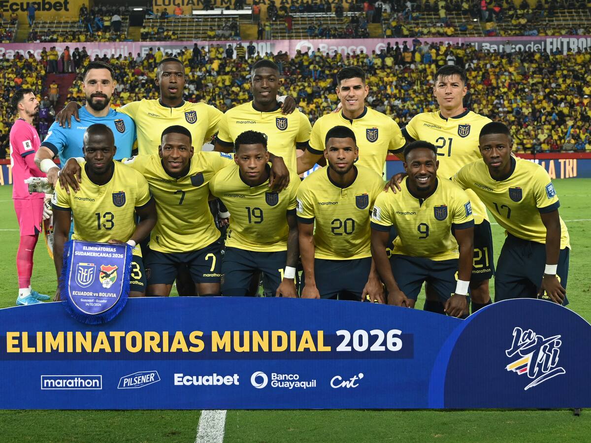 Con cuatro bajas: Ecuador confirma su nómina para visitar a Chile por las Eliminatorias