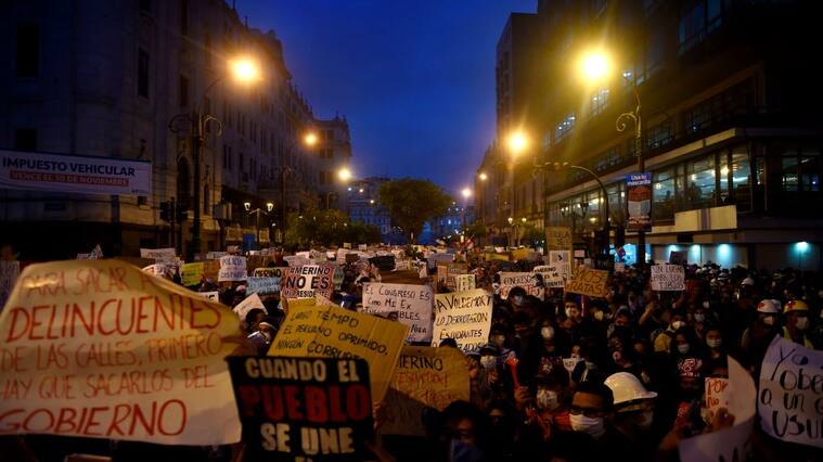 Protestas en Perú