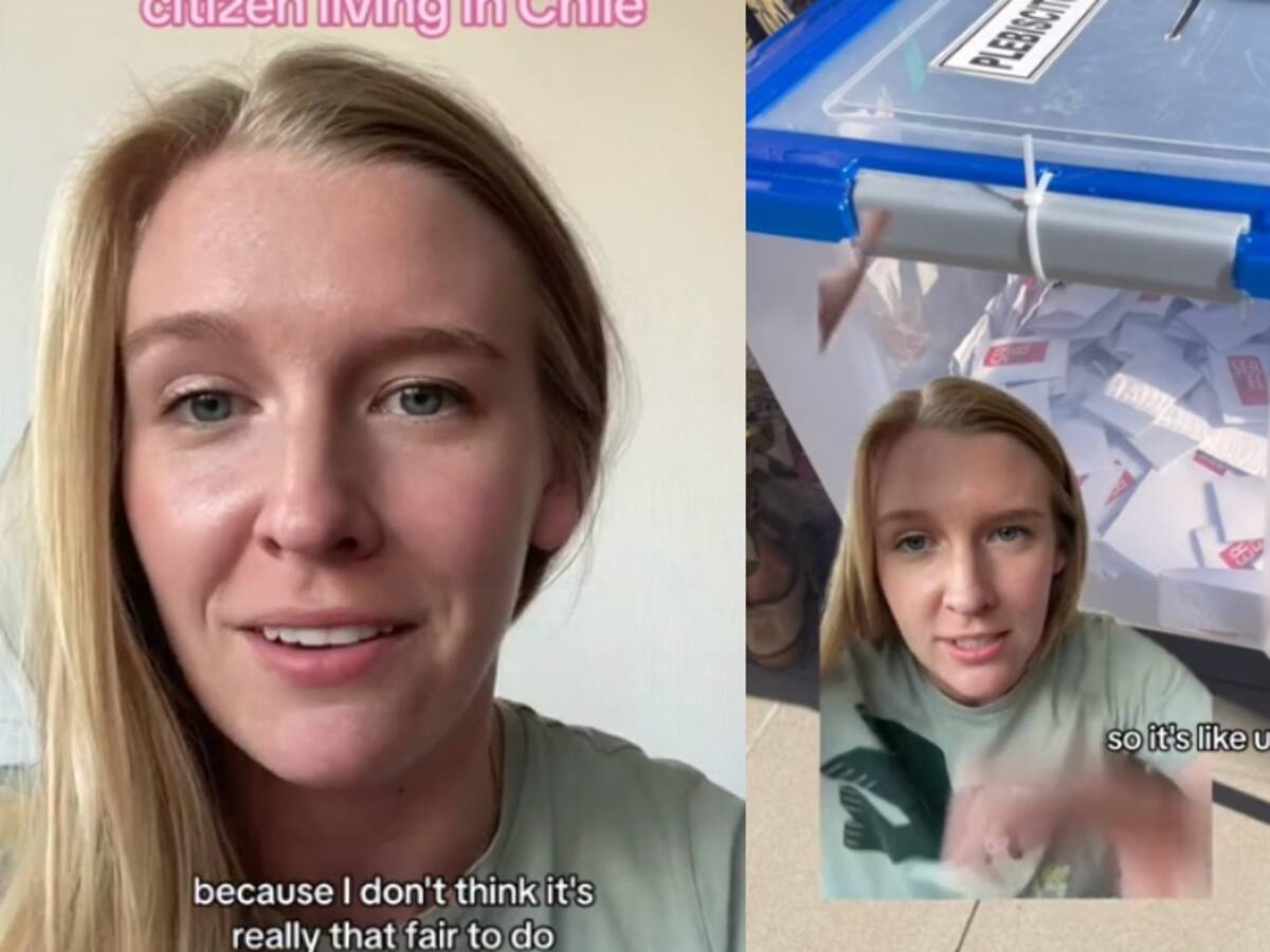 “Estados Unidos debería tomar nota”: extranjera se muestra impactada por elecciones en Chile en TikTok