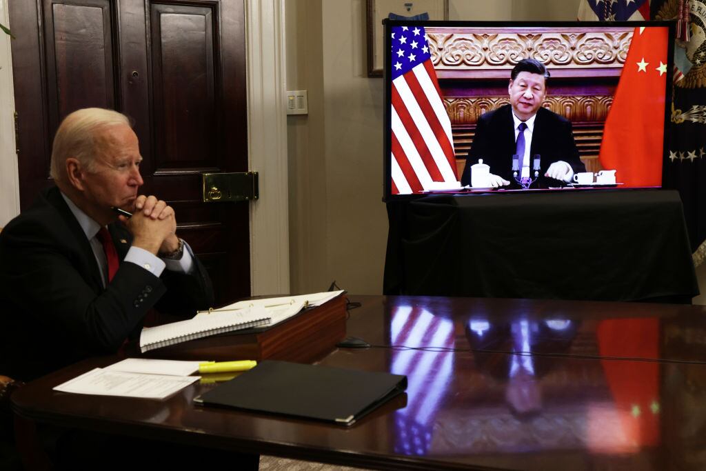 La reunión virtual de Joe Biden y el presidente chino Xi Jinping