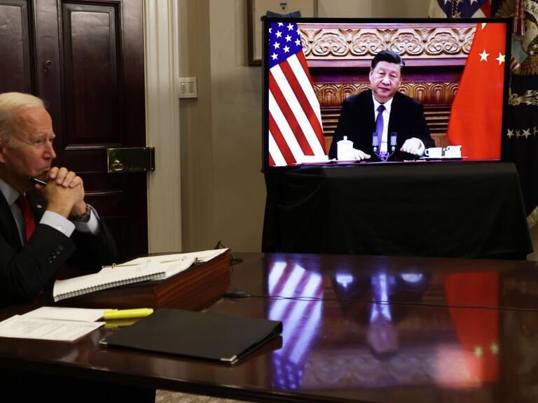 La reunión virtual de Joe Biden y el presidente chino Xi Jinping