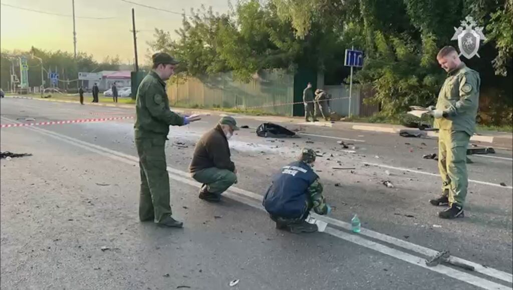 Investigadores revisan zona del ataque a Darya Dugina en Mozhayskoye