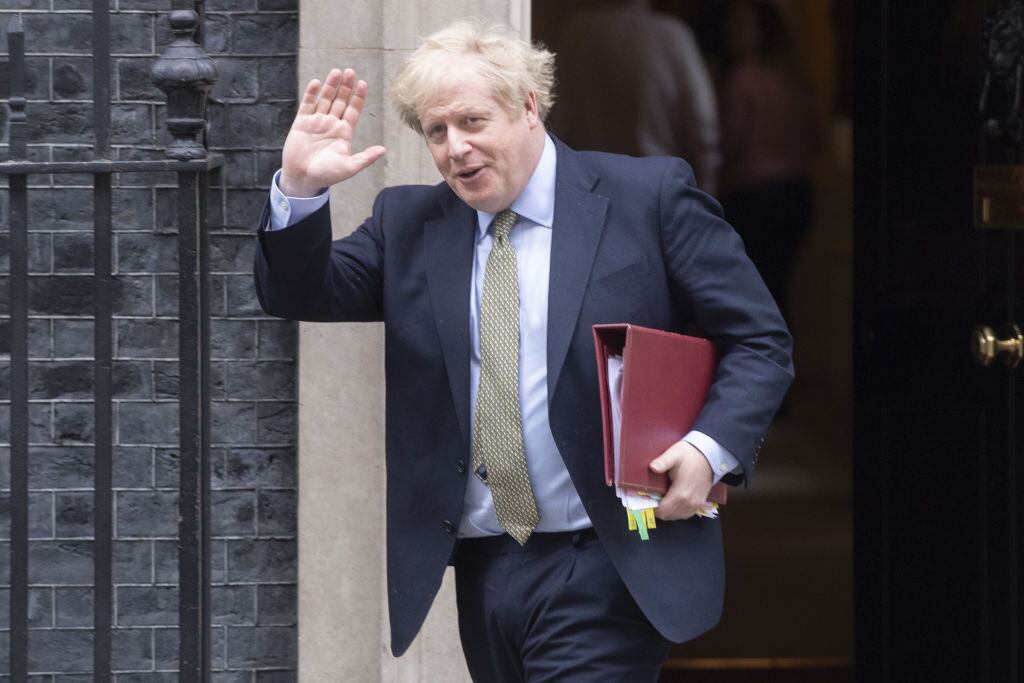 El primer ministro británico Boris Johnson