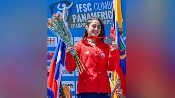 Chile suma sus dos primeras medallas en el Panamericano de Escalada