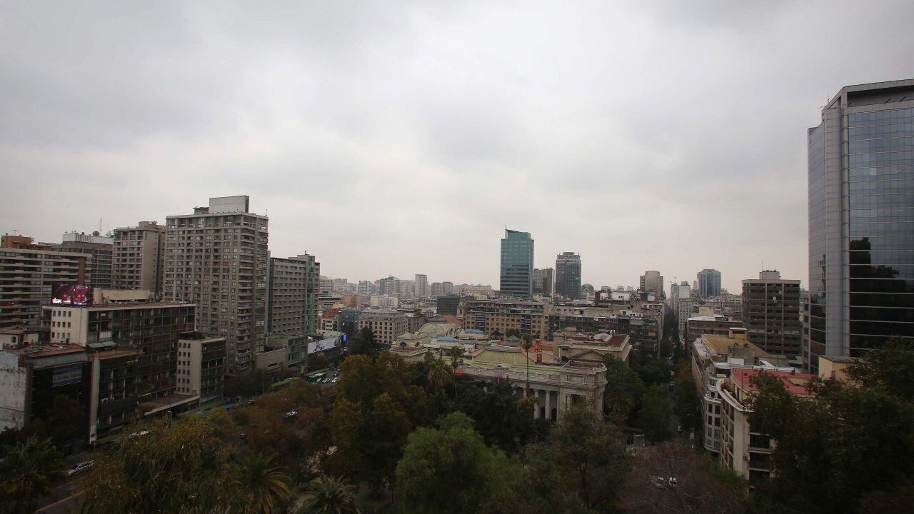 Nublado Santiago climapronóstico tiempo