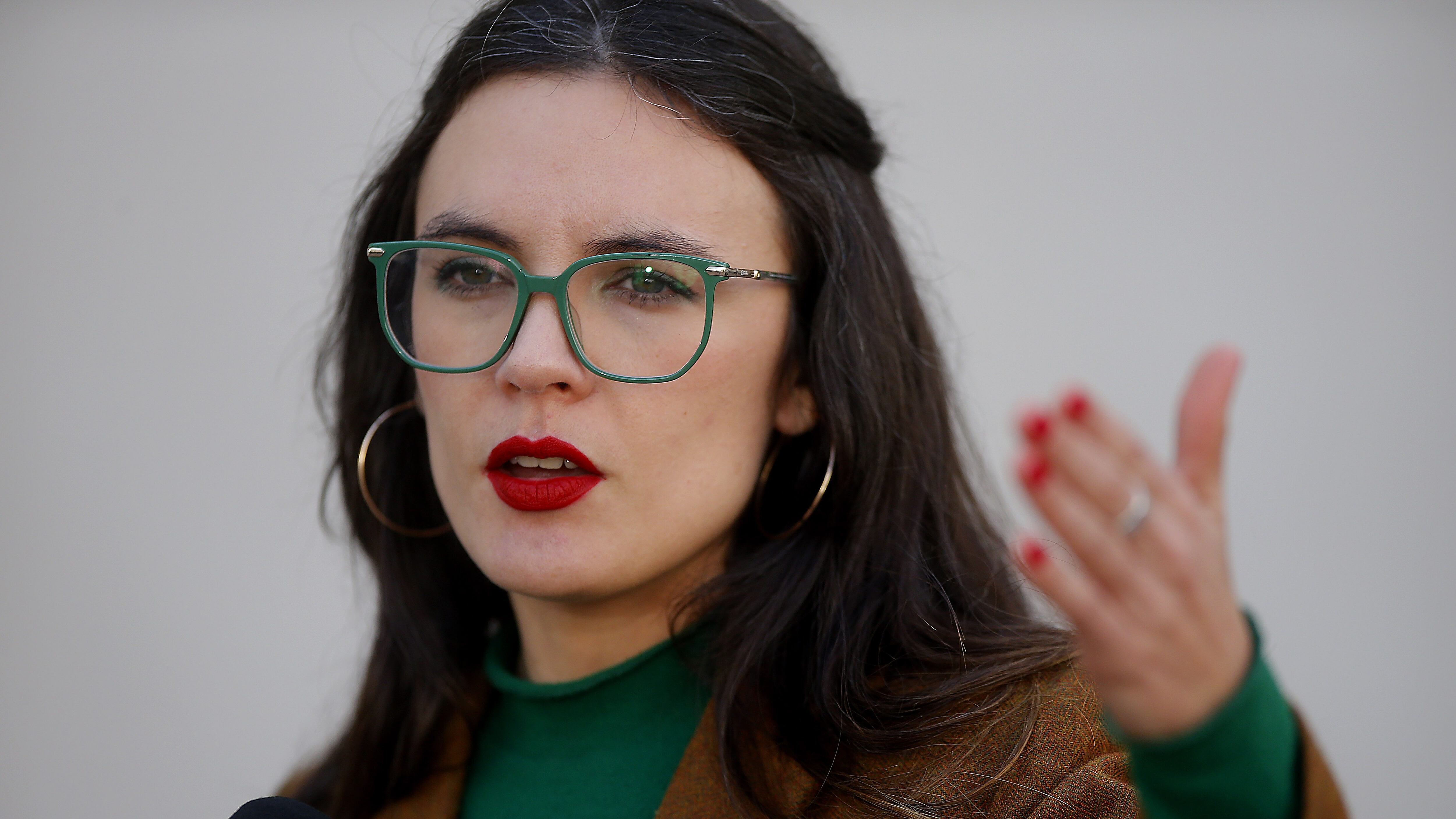 13 de Junio de 2022/SANTIAGO La Vocera de Gobierno Camila Vallejo, emite unas palabras sobre la contingencia nacional, en el Palacio de la Moneda.
FOTO: CRISTOBAL ESCOBAR/AGENCIAUNO