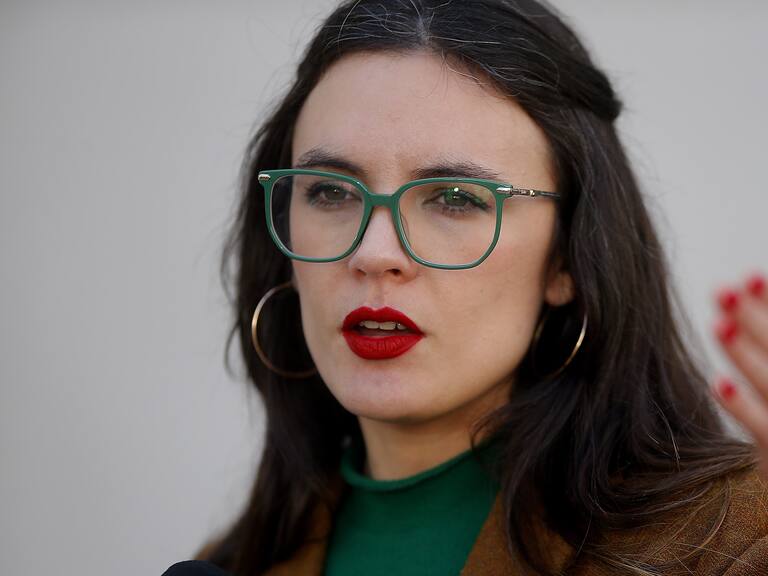 13 de Junio de 2022/SANTIAGO La Vocera de Gobierno Camila Vallejo, emite unas palabras sobre la contingencia nacional, en el Palacio de la Moneda.
FOTO: CRISTOBAL ESCOBAR/AGENCIAUNO