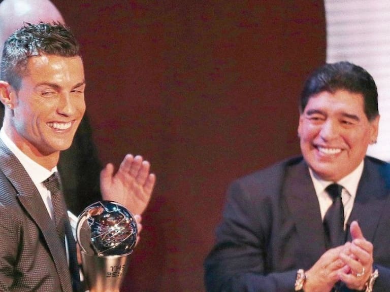 Cristiano Ronaldo saludó al cumpleañero Maradona: Eres el número uno, pero después del Bicho