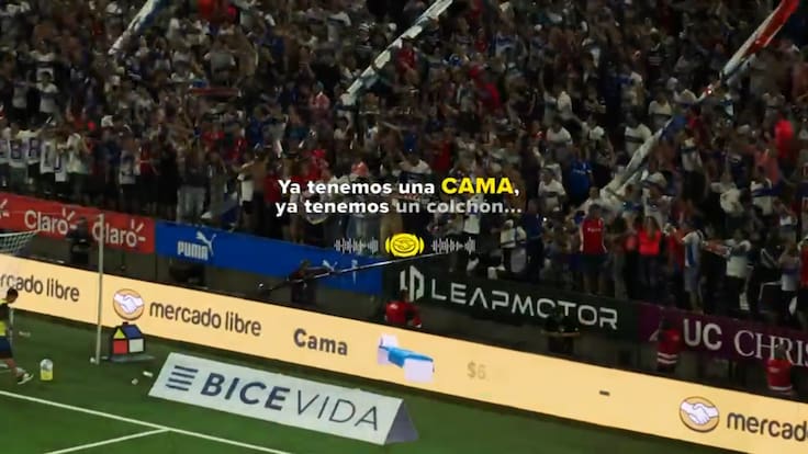 ¿Un canto de la hinchada sincronizado con descuentos en un estadio? Esto pasa en Chile