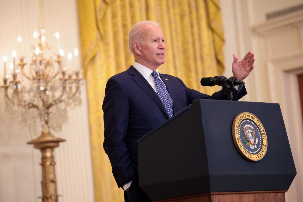 El mandatario estadounidense Joe Biden