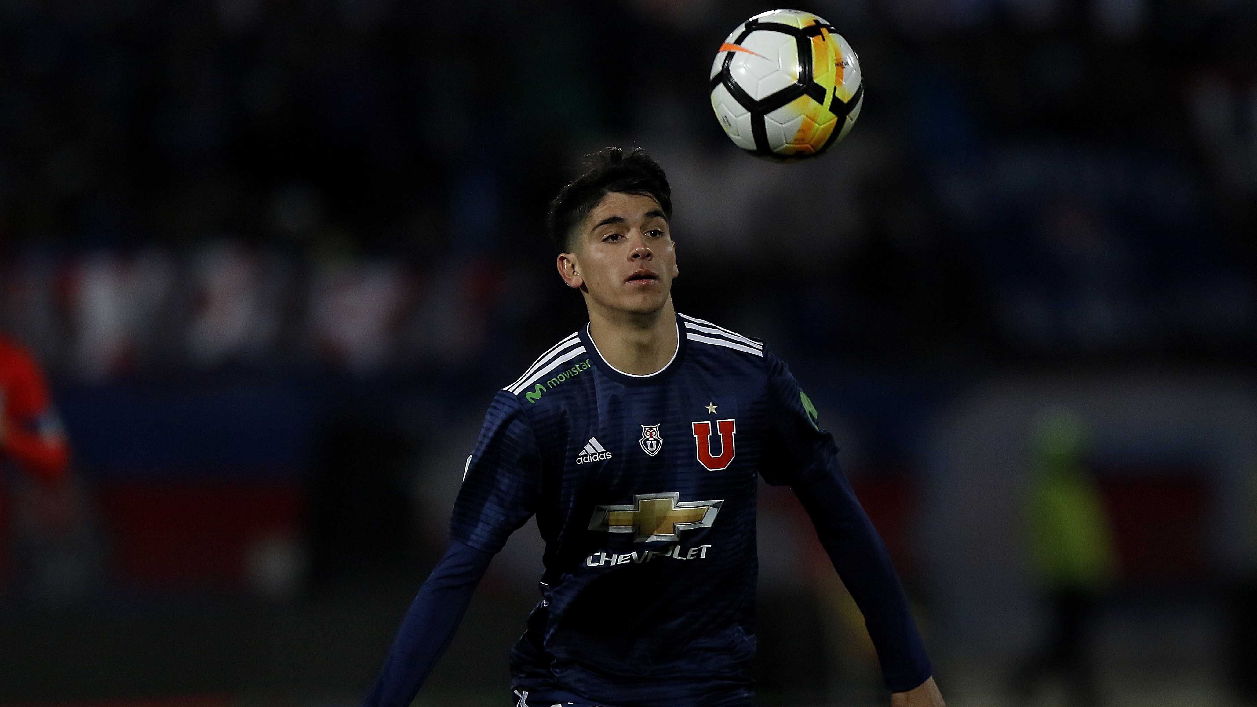 22 DE JULIO DE 2018/SANTIAGOAngelo Araos, durante el partido valido por la decimosexta fecha del Campeonato Scotiabank 2018 entre Universidad de Chile vs Huachipato, disputado en el Estadio Nacional.
FOTO: LEONARDO RUBILAR CHANDIA/AGENCIAUNO