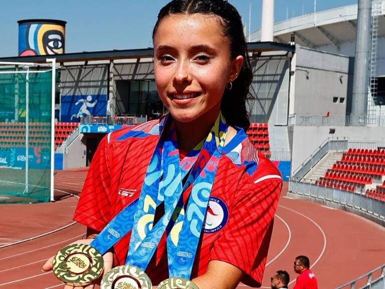 María Jesús Lara iguala histórica marca del Team Para Chile en Juegos Parapanamericanos Juveniles