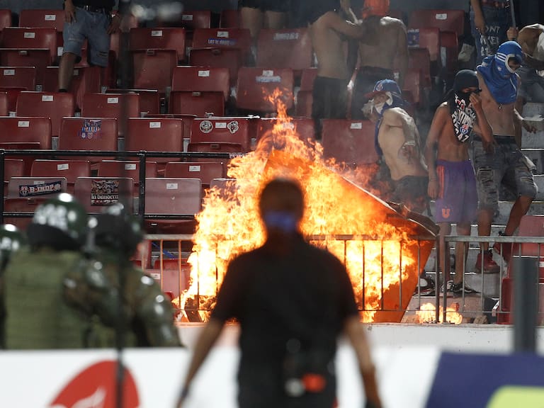 Incidentes en el Estadio Nacional