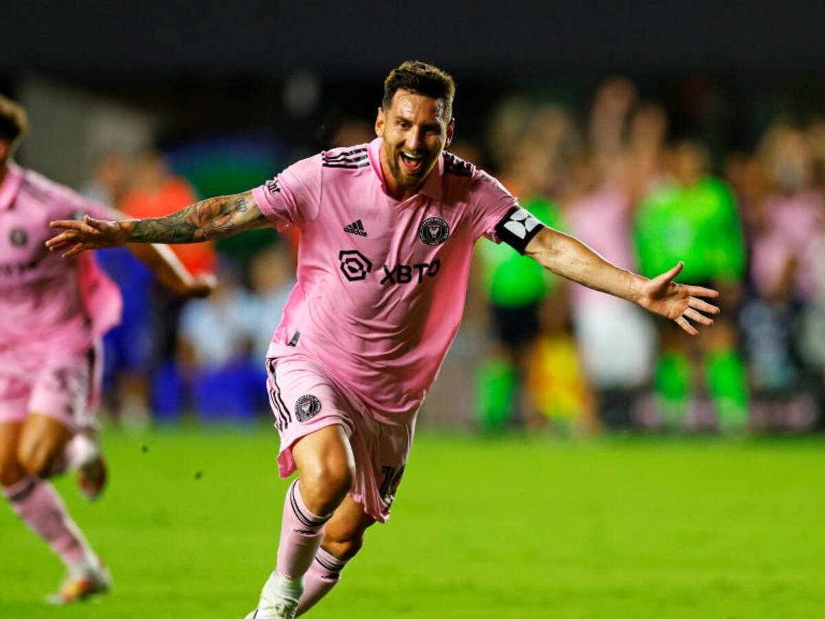 «¡No es humano!»: redes sociales de la MLS deliraron con el debut goleador de Leo Messi