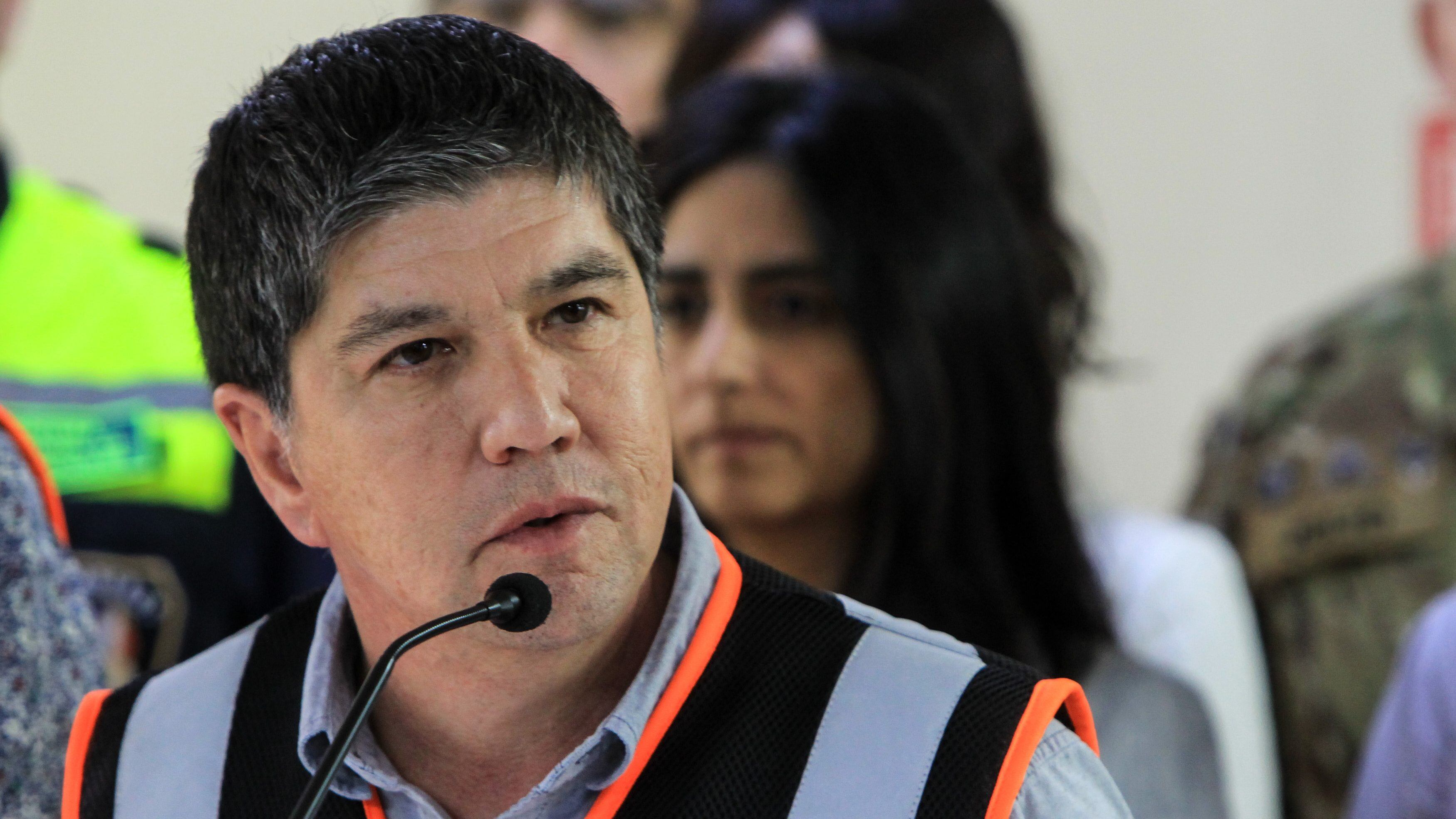 12 DE FEBRERO 2023/SANTIAGOEl subsecretario del interior, Manuel Monsalve, durante la reunión del Comité Nacional de Gestión del Riesgo de Desastres COGRID en la SENAPRED.
FOTO: LUKAS SOLIS/AGENCIAUNO