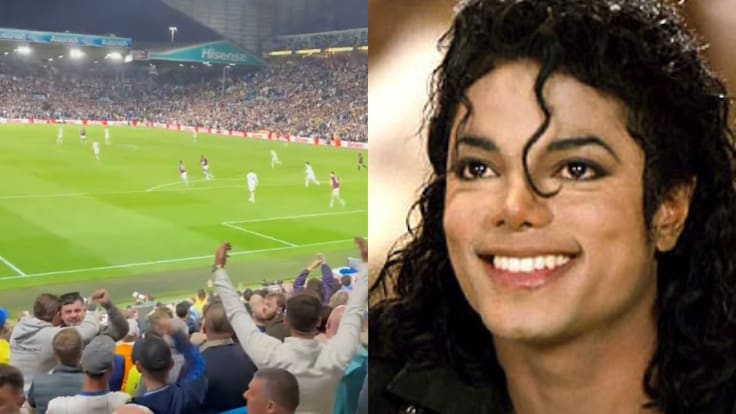 Broma musical en Inglaterra: Michael Jackson debutó como DT del Burnley y los hinchas del Leeds le dedicaron canción