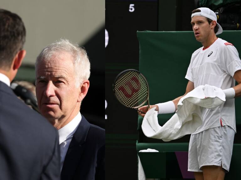 «Ridículo»: la feroz crítica a John McEnroe luego de desconocer en TV las características de Nicolás Jarry