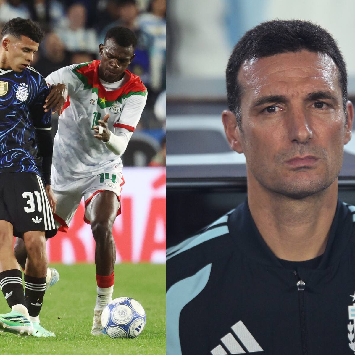 Argentina aplastó a la Sub 23 de Burkina Faso en un partido vergonzoso: lo que dijo Scaloni tras el duelo dará que hablar