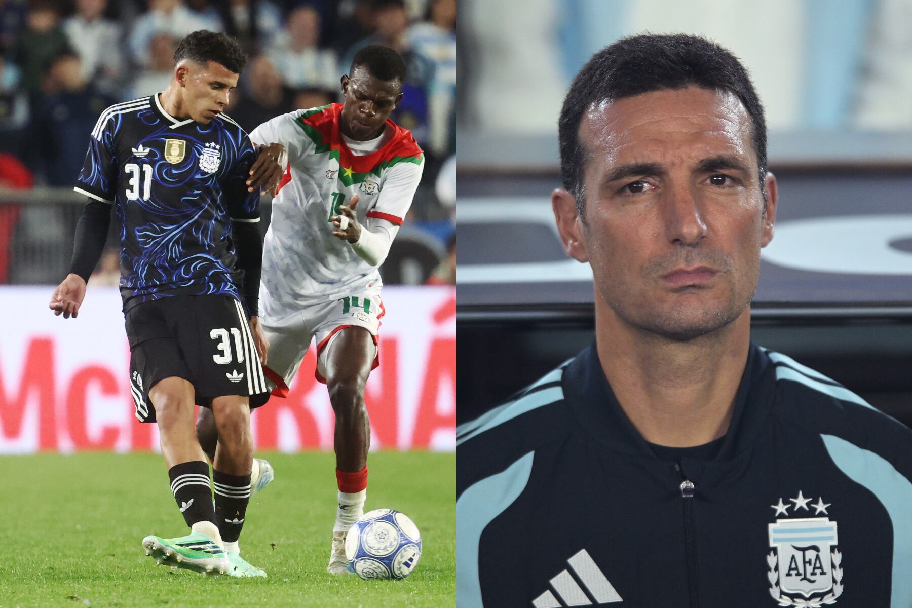 Argentina aplastó a la Sub 23 de Burkina Faso en un partido vergonzoso: lo que dijo Scaloni tras el duelo dará que hablar