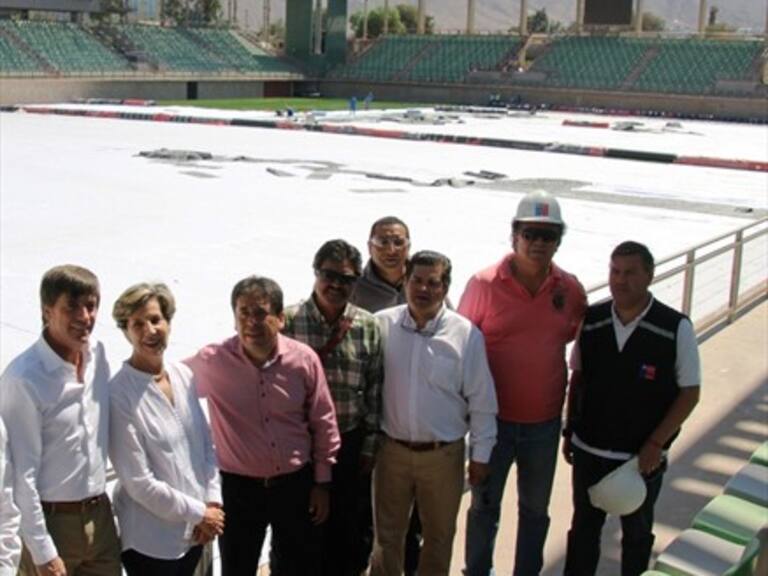 Copiapó: avanzan obras de reconstrucción de estadio Luís Valenzuela Hermosilla