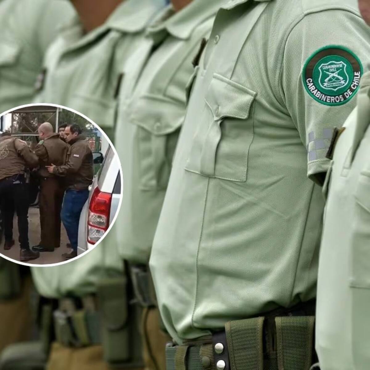 Desvinculan a cuatro carabineros tras operativo por presunta falsificación vinculada a vehículos robados