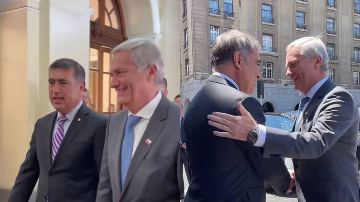 José Antonio Kast se reúne con Mario Desbordes y almuerzan juntos en el Mercado Central