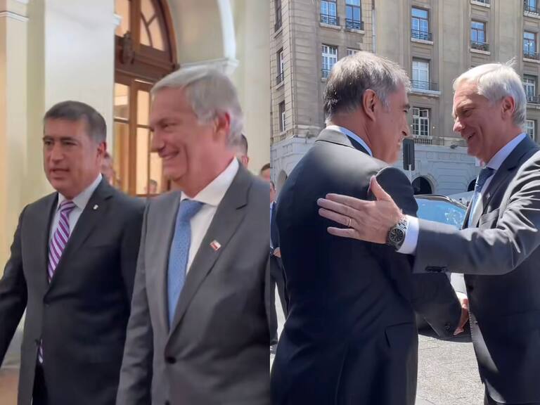 José Antonio Kast se reúne con Mario Desbordes y almuerzan juntos en el Mercado Central