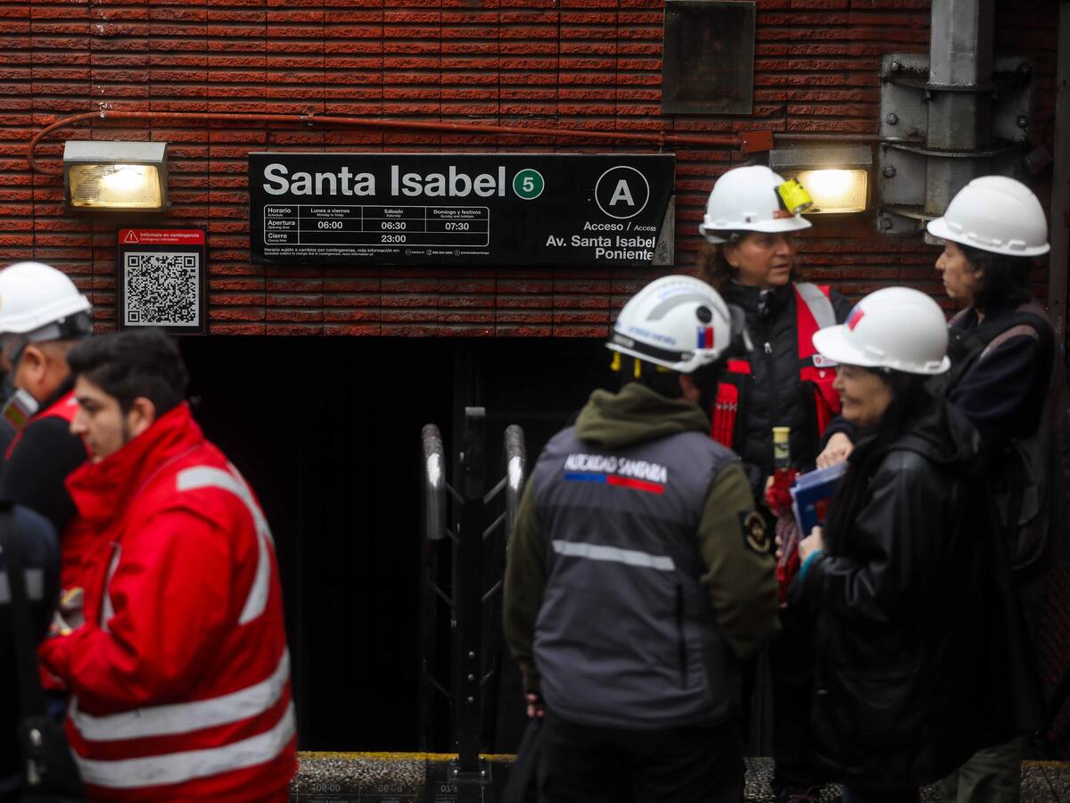Metro de Santiago reabrirá estación Santa Isabel este jueves tras intensos trabajos por incendio en Línea 5