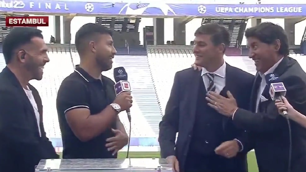 "¿Quieres jugar un mano a mano?": Iván Zamorano protagoniza "enfrentamiento" junto a ex figuras del Manchester City e Inter