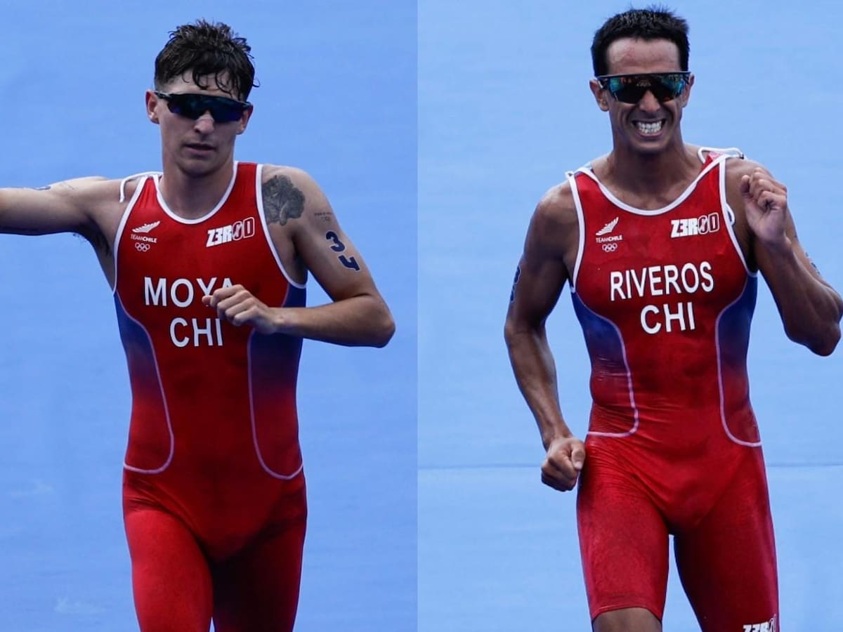 Triatlón de París 2024: Diego Moya quedó entre los 30 mejores y Gaspar Riveros concluyó dentro del top 40