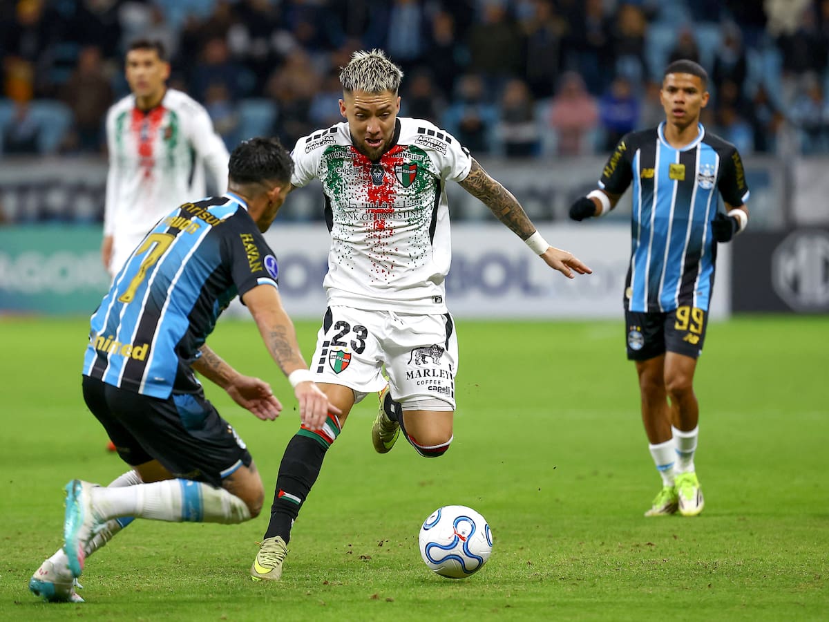 Pesadilla en Brasil: Palestino queda fuera de la Copa Sudamericana tras dura caída ante Gremio