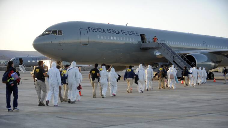 Expulsión de migrantes desde Iquique