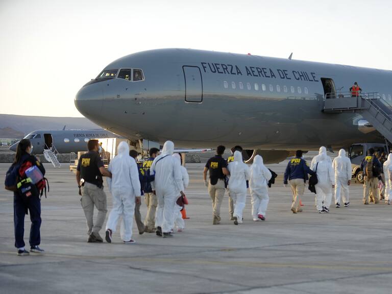 Expulsión de migrantes desde Iquique