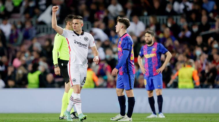Eintracht Frankfurt borra al Barcelona de la Europa League