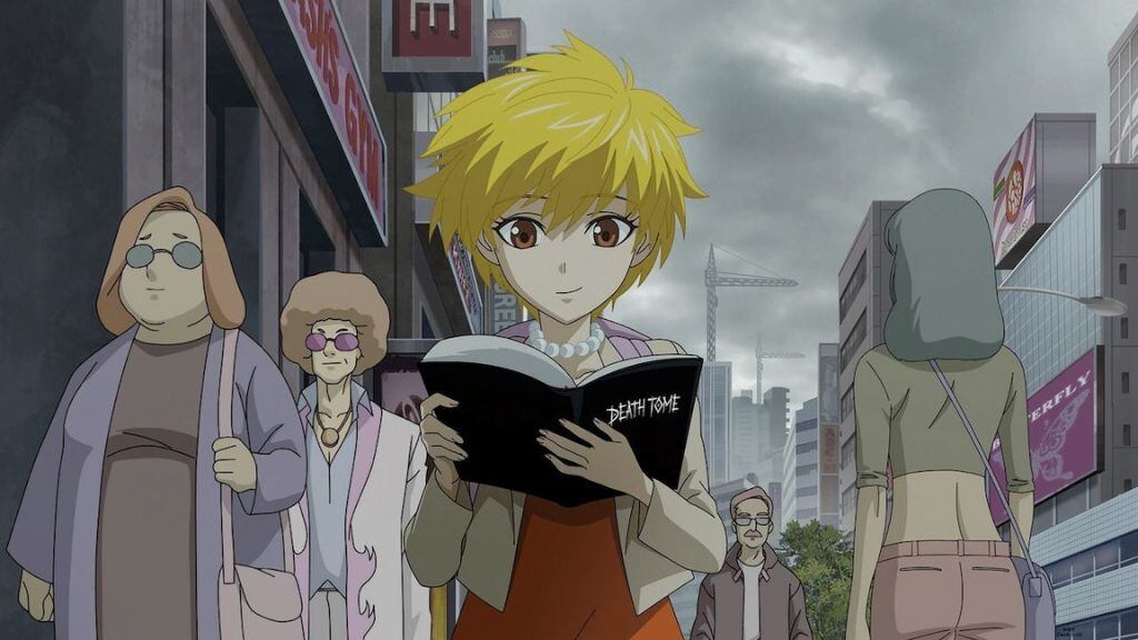 Los Simpson - animé - especial Halloween - Death Note