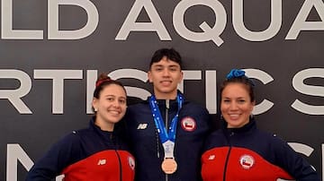 VIDEO. Nicolás Campos hace historia al lograr el bronce en el Mundial Junior de natación artística