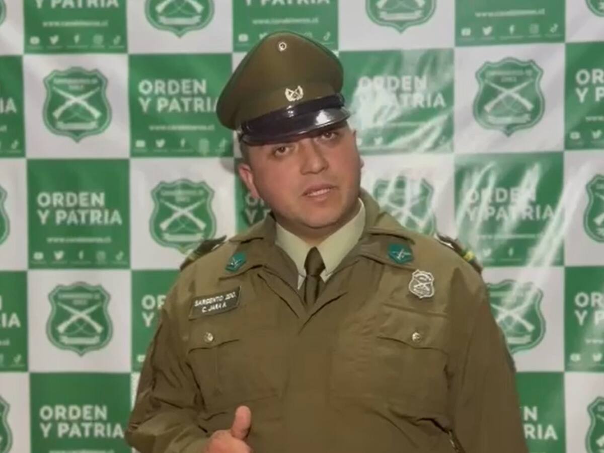 Carabinero salva la vida de niña de 4 años en la región de Coquimbo: le prestó auxilio y logró reanimarla