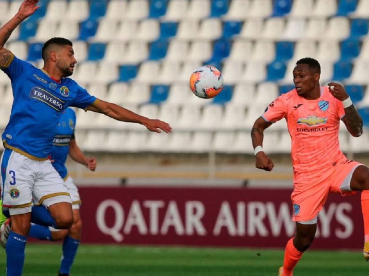 Audax Italiano venció sobre el final al Bolivar y tomó ventaja en la llave de la Copa Sudamericana