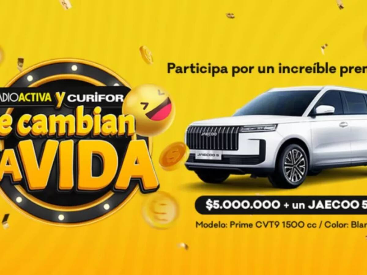 ¡Ya es tradición! RadioActiva y Curifor lanzan su concurso de fin de año con millonario premio
