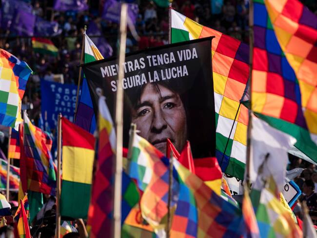 Manifestaciones en Bolivia