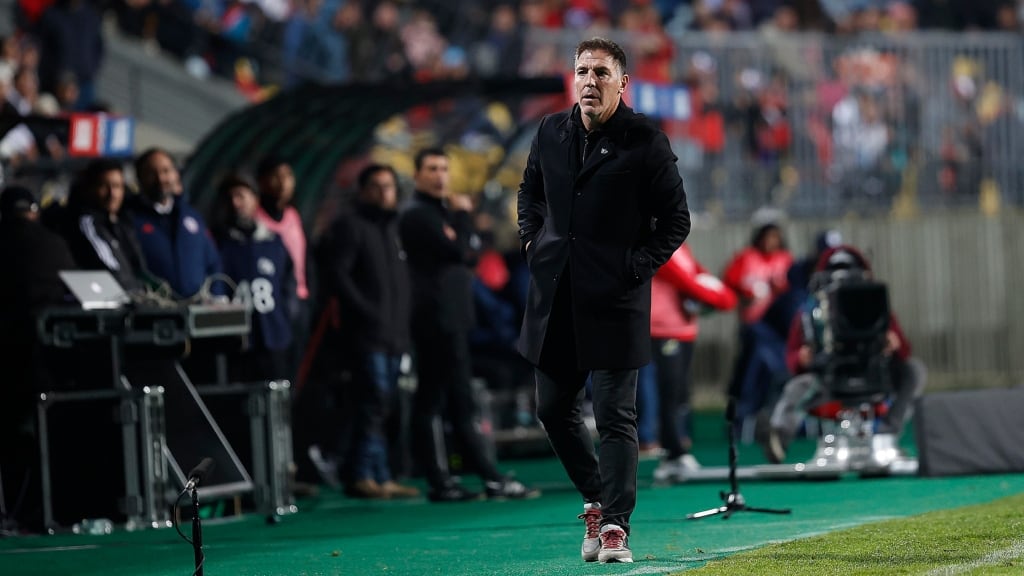 Eduardo Berizzo valora el "paso al frente" de Bruno Barticciotto: "Fue la expresión individual del buen ambiente colectivo que tenemos"